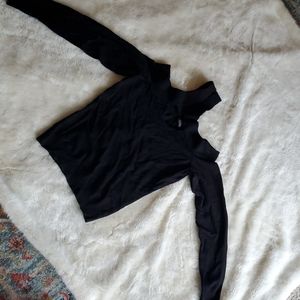 Black sexy cutout Karen Millen Sweater